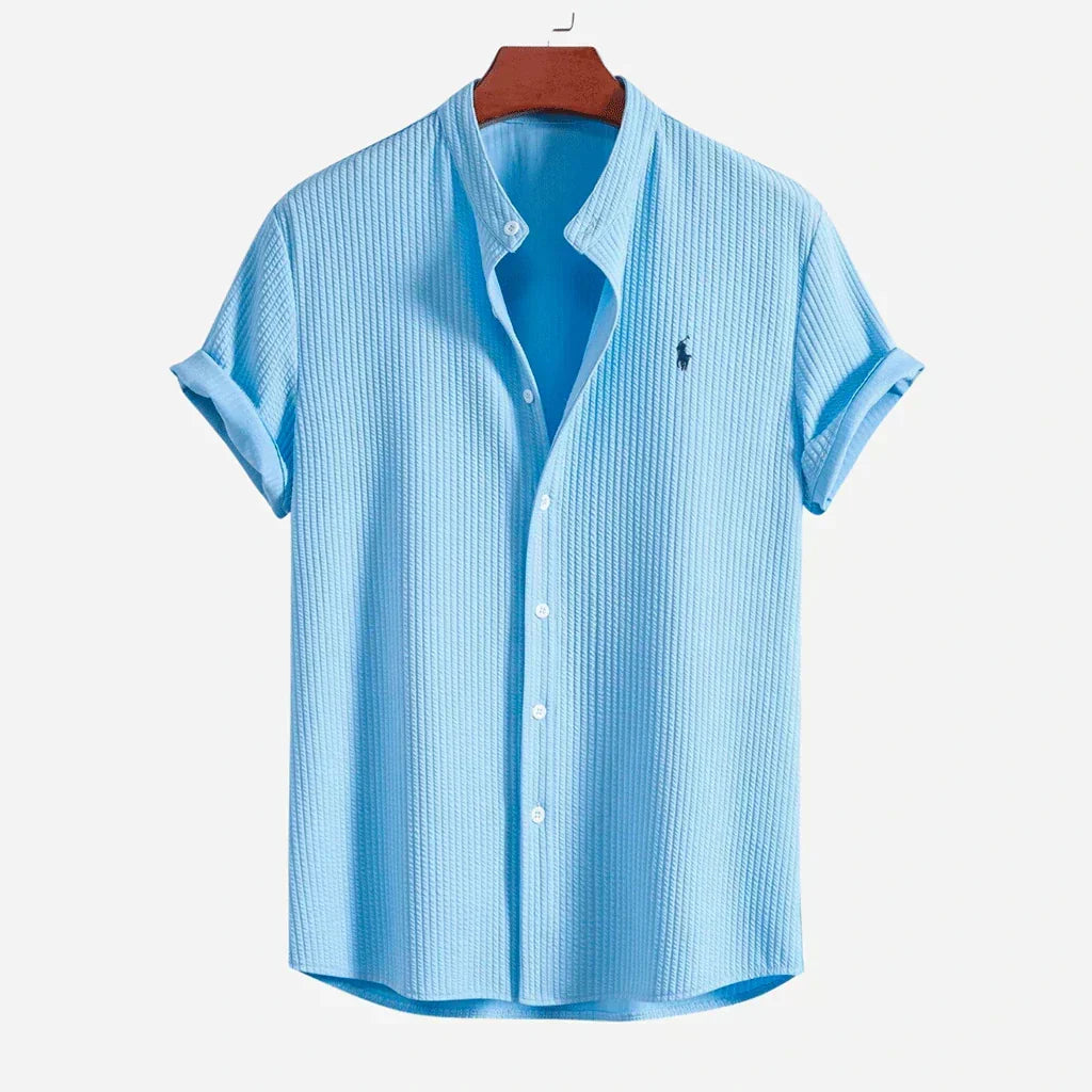 Ribbed T-Shirt for Men - RL Style & Comfort